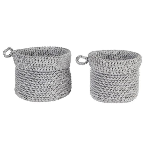 STORE IT - καλάθια σετ 2 τεμαχίων, γκρι ανοιχτό