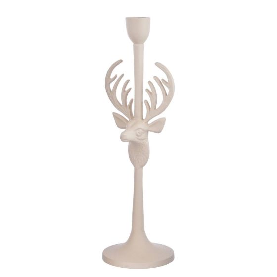 FOREST GLADE - κηροπήγιο 32cm, μπεζ