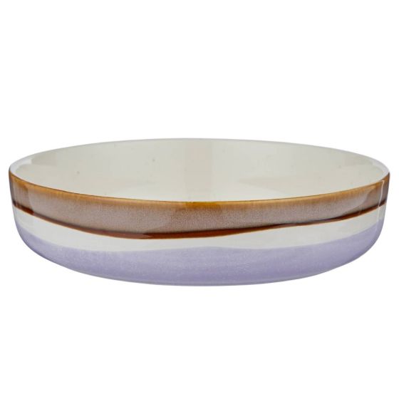 MEDLEY - πιάτο για pasta 20,5 cm, λιλά