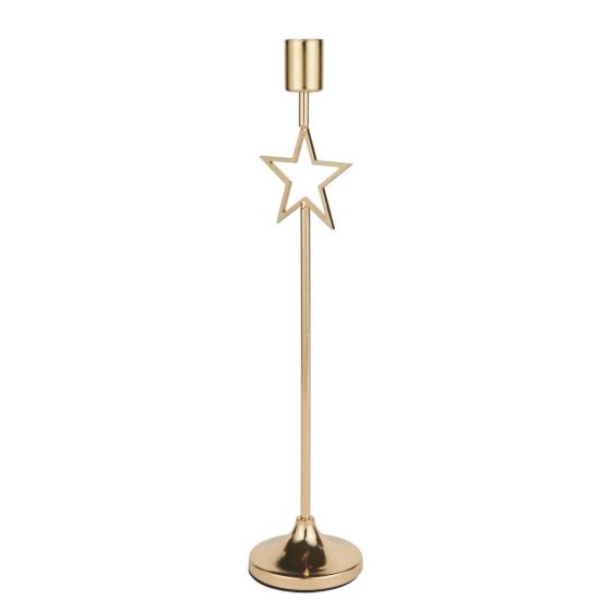 STARLET - κηροπήγιο μεταλλικό 33cm