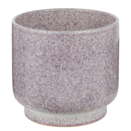 SPECKLE - κασπό κεραμικό 20cm, μωβ