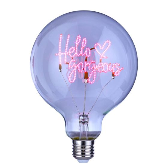 BRIGHT LIGHT - λαμπτήρας LED 'Hello Gorgeous', ροζ