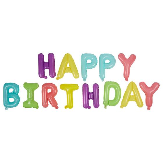 UPPER CLASS - μπαλόνια "Happy Birthday"