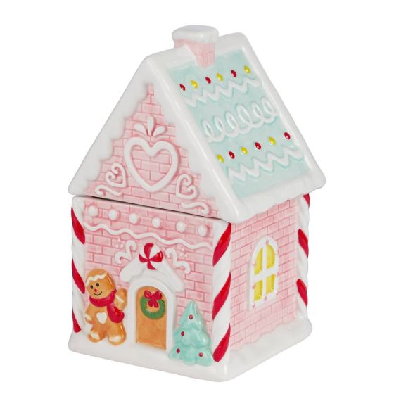 SWEET X-MAS - κουτί για μπισκότα "Gingerbread House"