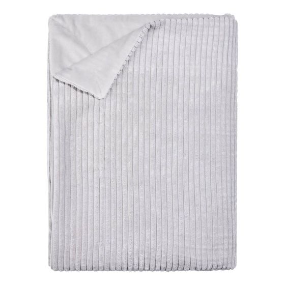 LORD OF CORD - κουβέρτα 150x200cm, γκρι ανοιχτό