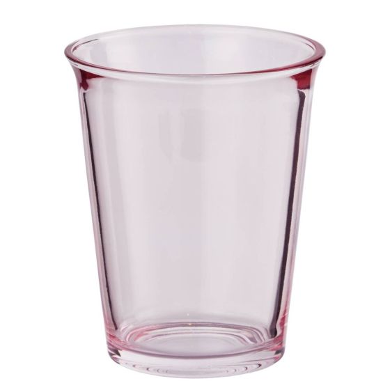 GALET - ποτήρι γυάλινο 280 ml, ροζ