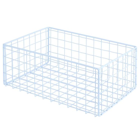 DEPOSIT - καλάθι μεταλλικό σε μέγεθος M, γαλάζιο