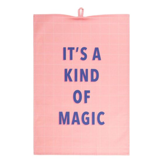 KITCHEN TALES - πετσέτα κουζίνας βαμβακερή 50x70cm "It's a kind of magic'