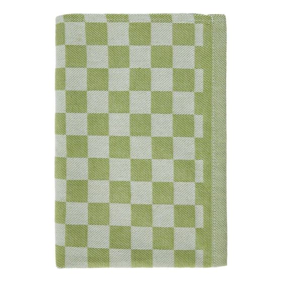 CHECKER STYLE - πετσέτα κουζίνας βαμβακερή, πράσινο