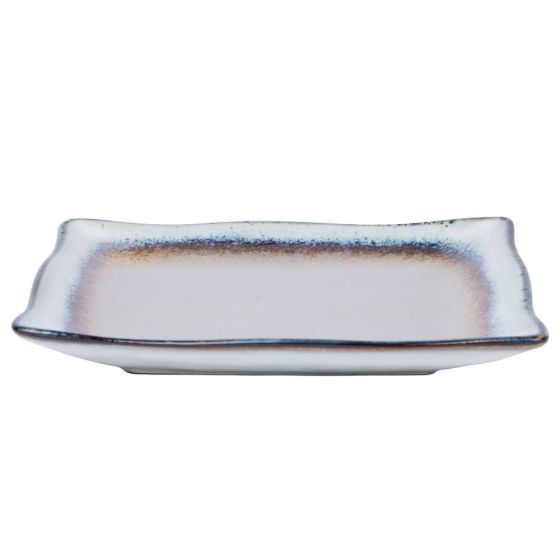 ARTISAN - πιάτο κεραμικό ορεκτικού, γκρι καφέ