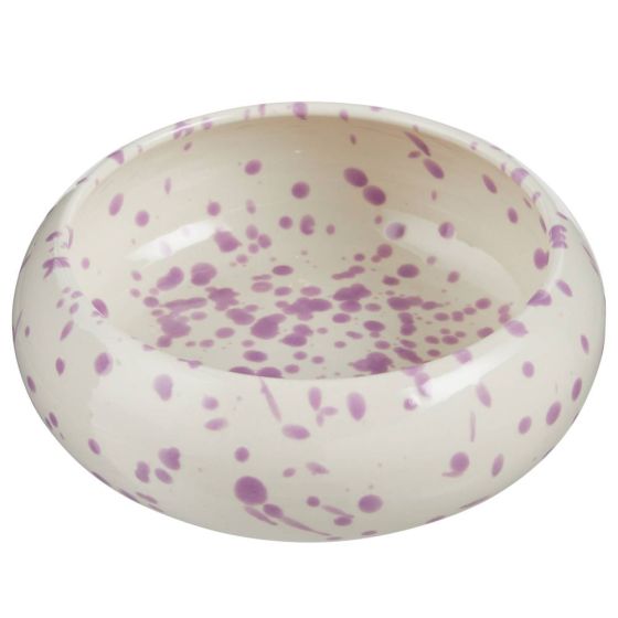 BOOGY SPLASH - μπολ κεραμικό 16cm, μωβ