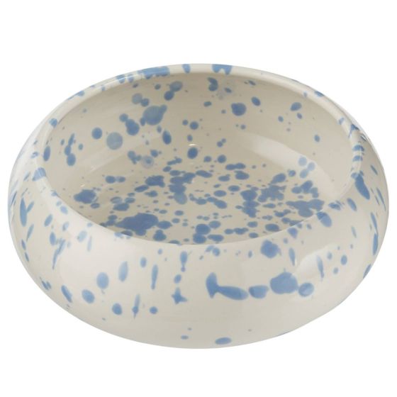 BOOGY SPLASH - μπολ κεραμικό 16cm, γαλάζιο