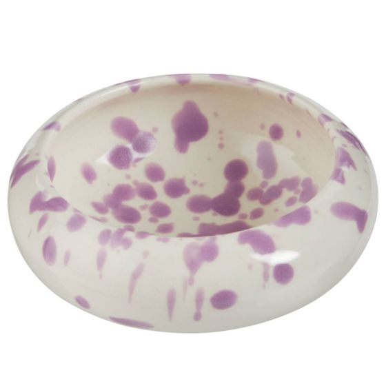 BOOGY SPLASH - μπολ κεραμικό για ντιπ, μωβ