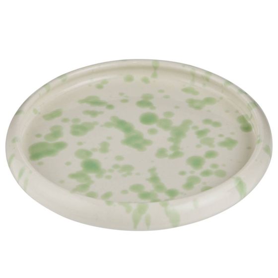 BOOGY SPLASH - πιάτο κεραμικό ορεκτικού12cm, μέντα