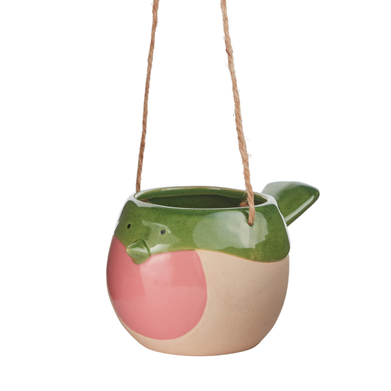 BIRDY - κασπό κρεμαστό κεραμικό, πράσινο