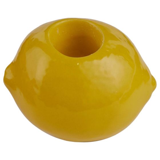 LEMON - κηροπήγιο κεραμικό 'λεμόνι'