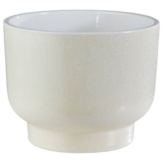 PLANT BOWL - κασπό κεραμικό 21cm, λευκό