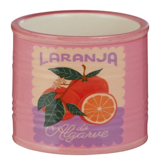 TIN - κασπό κεραμικό mini "Orange" 6cm, ροζ