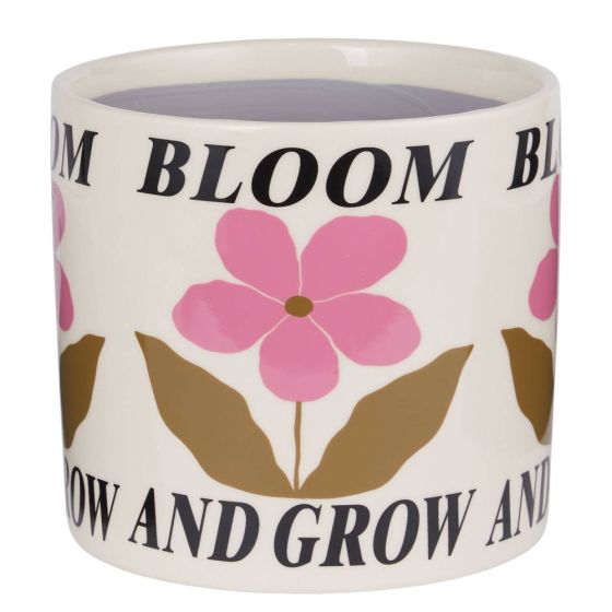 BLOOM & GROW - κασπό κεραμικό Δ17cm
