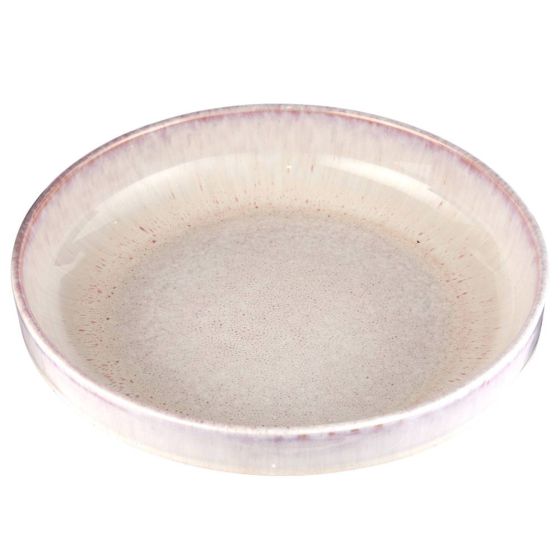 TAVIRA - πιάτο κεραμικό ζυμαρικών, ροζ
