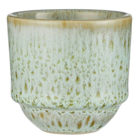 TAVIRA - κούπα κεραμική για espresso χωρίς λαβή, πράσινη