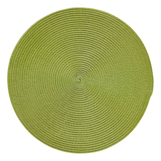 AMBIENTE - σουπλά στρογγυλό 38cm, πράσινο