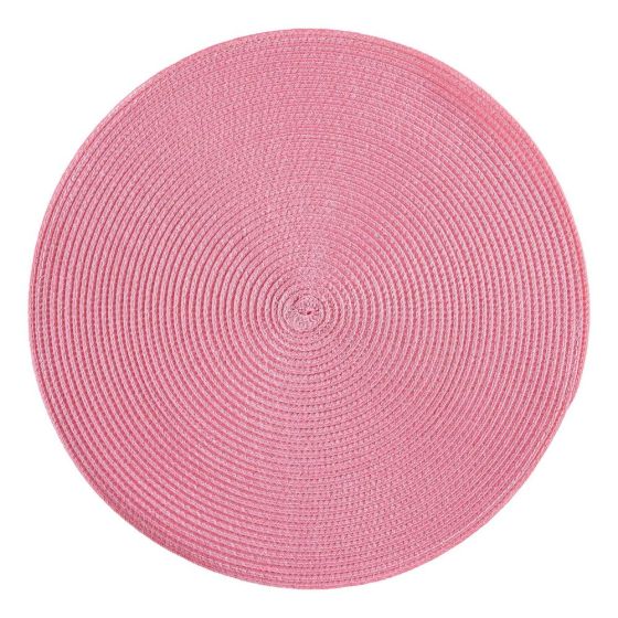 AMBIENTE - σουπλά στρογγυλό 38cm, ανοιχτό ροζ