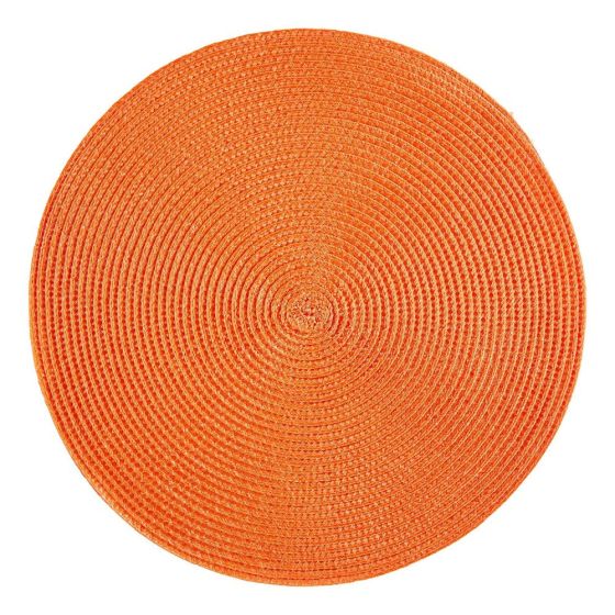 AMBIENTE - σουπλά στρογγυλό 38cm, πορτοκαλί