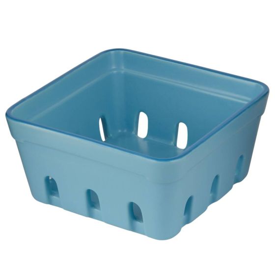 FRESH FRUIT - κεραμικό σκεύος για πλύσιμο φρούτων, μπλε