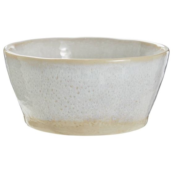 PORTIMAO - μπολ σερβιρίσματος κεραμικό μεγάλο, μπεζ