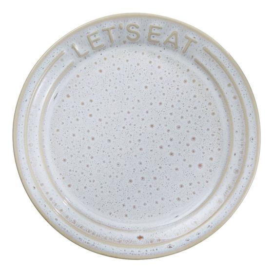 PORTIMAO - πιάτο πρωινού κεραμικό, μπεζ