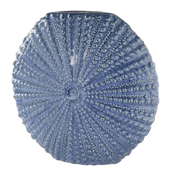 CORAL COAST - βάζο κεραμικό 23cm, μπλε