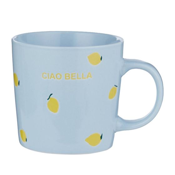 GOOD VIBES - κούπα από πορσελάνη "ciao bella" 400ml