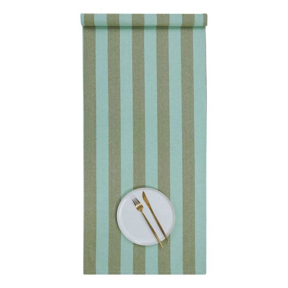 OLIVE GROVE - runner ριγέ 160x50cm