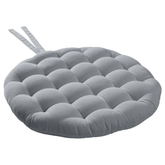 SOLID - μαξιλάρι καρέκλας Δ40 cm, γκρι