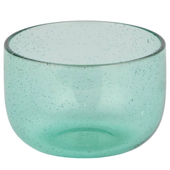 WATERCOLOUR - κηροπήγιο από γυαλί για ρεσό, τιρκουάζ