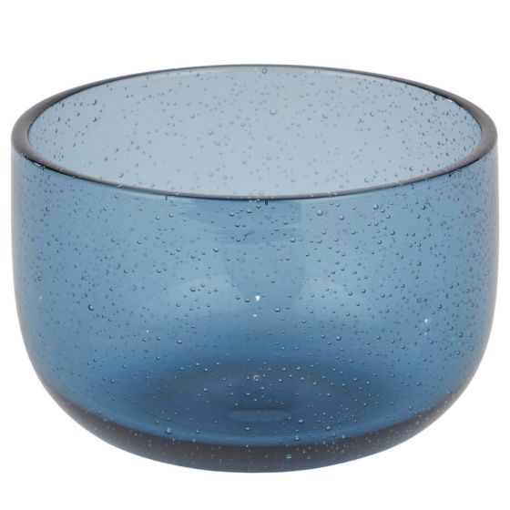 WATERCOLOUR - κηροπήγιο από γυαλί για ρεσό, μπλε