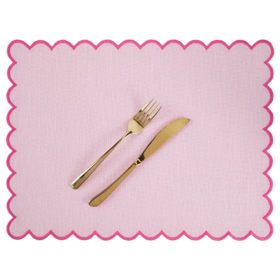 SUMMER CHEER - σουπλά υφασμάτινο, ροζ