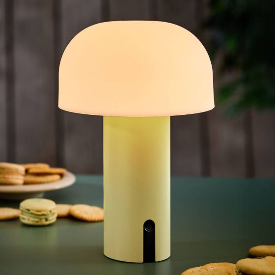 MUSHROOM - φωτιστικό επιτραπέζιο LED εξωτερικού χώρου, κίτρινο