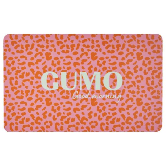 BREAD N' BUTTER - δίσκος πρωινού λεοπάρ, ροζ πορτοκαλί