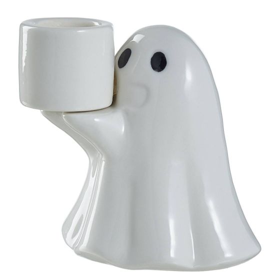 HALLOWEEN - κηροπήγιο "φάντασμα" 8cm