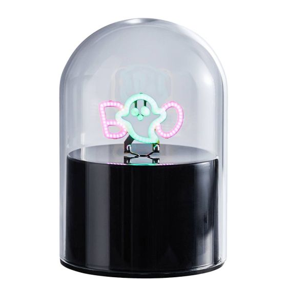 GLOW BALL - διακοσμητικό νέον "boo" 10cm