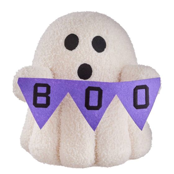 HALLOWEEN - διακοσμητικό φάντασμα "Boo" 27cm, λευκό