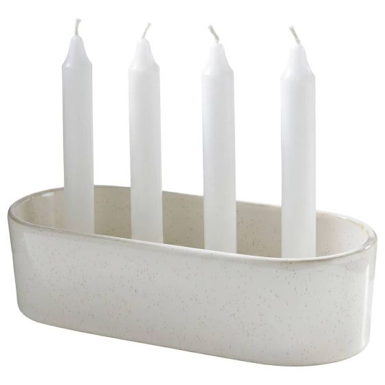 ADVENT - κηροπήγιο κεραμικό για 4 κεριά