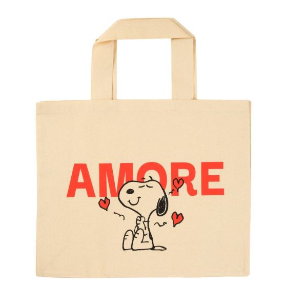 PEANUTS - τσάντα tote large"amore"