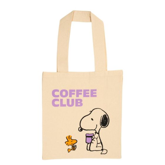 PEANUTS - τσάντα tote small "coffee club"