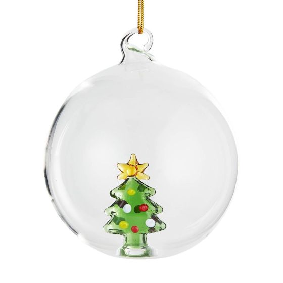 HANG ON - χριστουγεννιάτικη μπάλα γυάλινη "Christmas Tree"