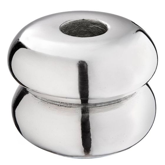 CHROME - κηροπήγιο μεταλλικό 4cm