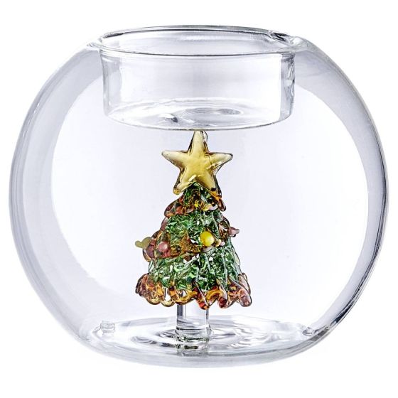 MERRY AND BRIGHT - βάση ρεσό "Christmas tree", 8cm