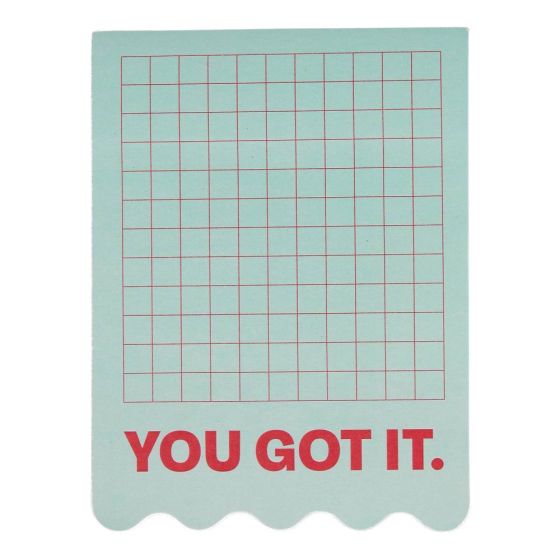 EVERYDAY - αυτοκόλλητα σημειώσεων, 'You got it'
